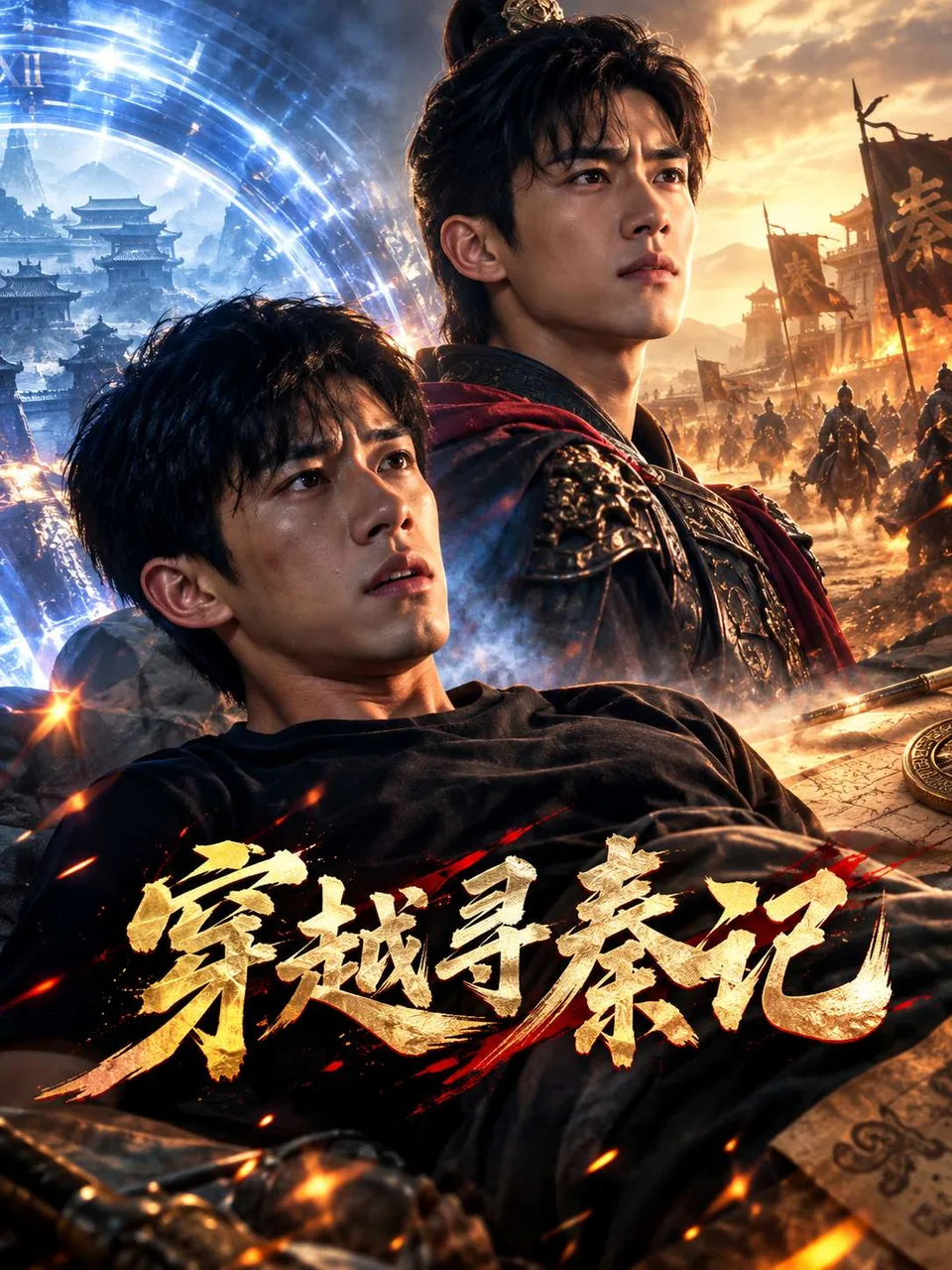 穿越寻秦记 · 第1季封面背景