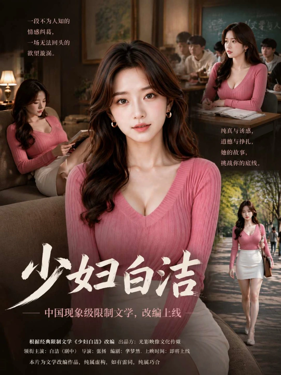 少妇白洁封面背景