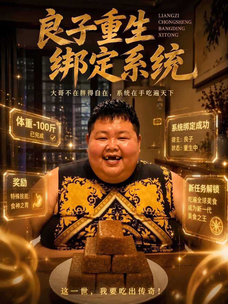 良子重生绑定系统 · 第1季封面背景