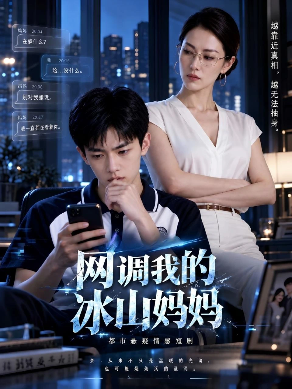 网调我的冰山妈妈 · 第1季封面背景