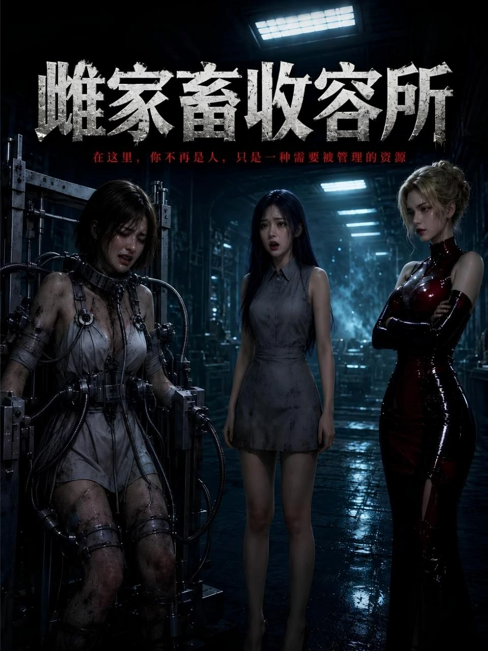 雌家畜收容所 · 第1季封面背景