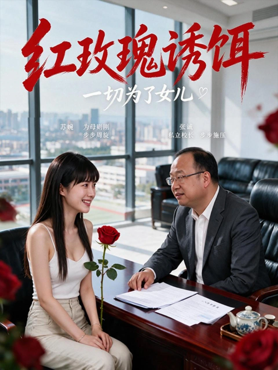 红玫瑰诱饵 · 第1季封面背景