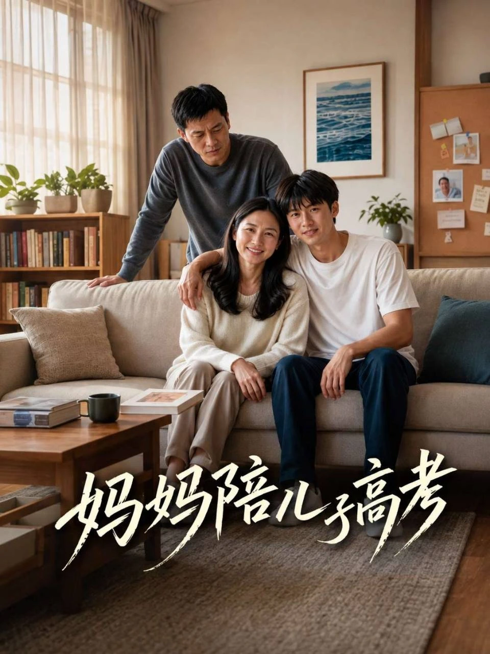 妈妈陪儿子高考 · 妈妈陪儿子 · 第1季封面背景