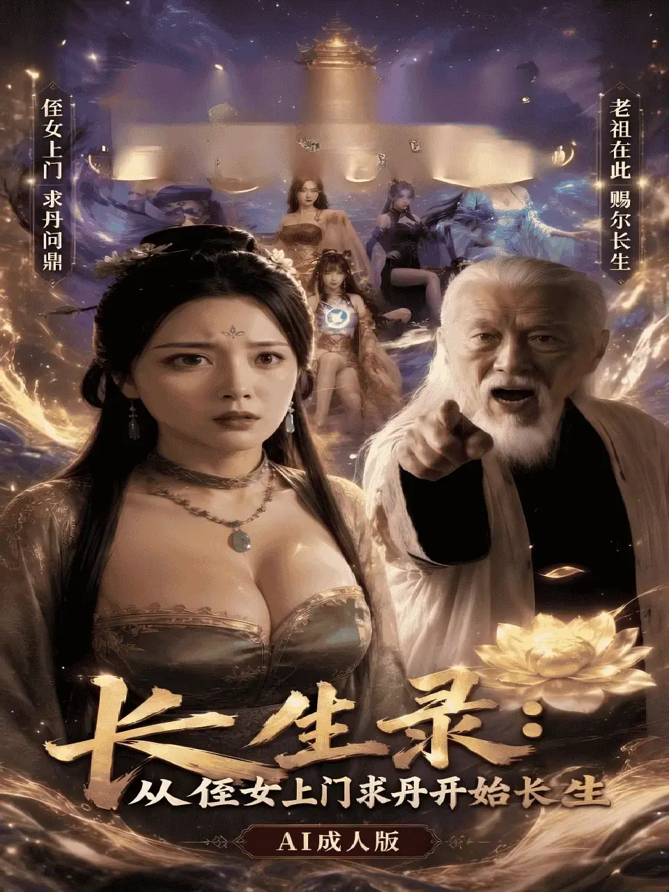 长生录，从侄女上门求丹开始长生 · 第1季封面背景