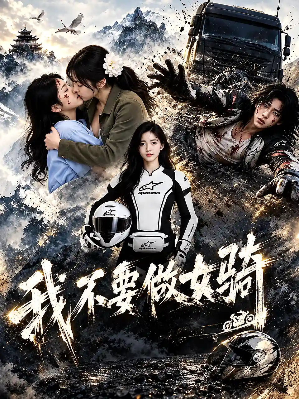 我不要做女骑封面背景