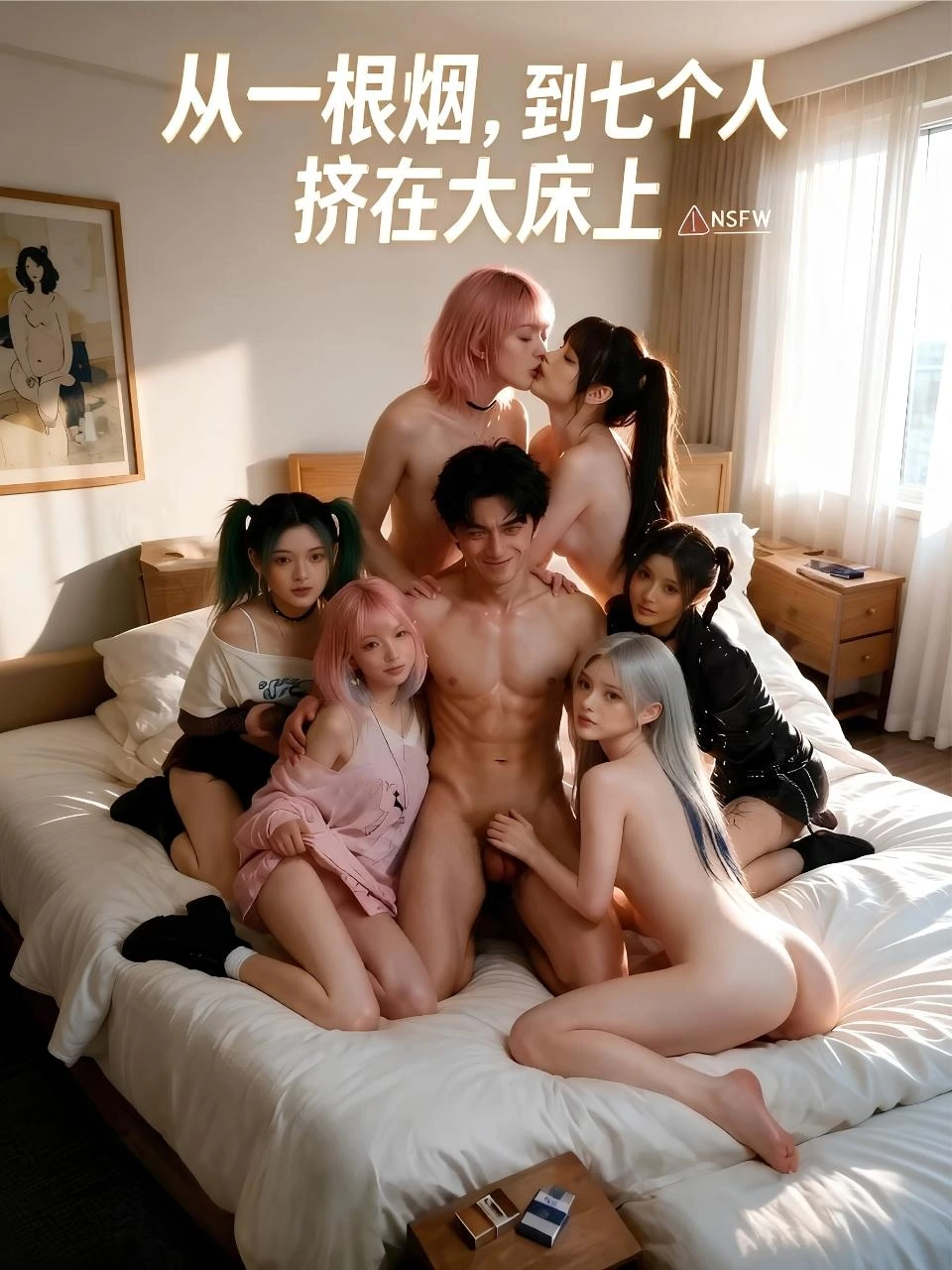 从一根烟,到七个人挤在大床上 · 第1季封面背景