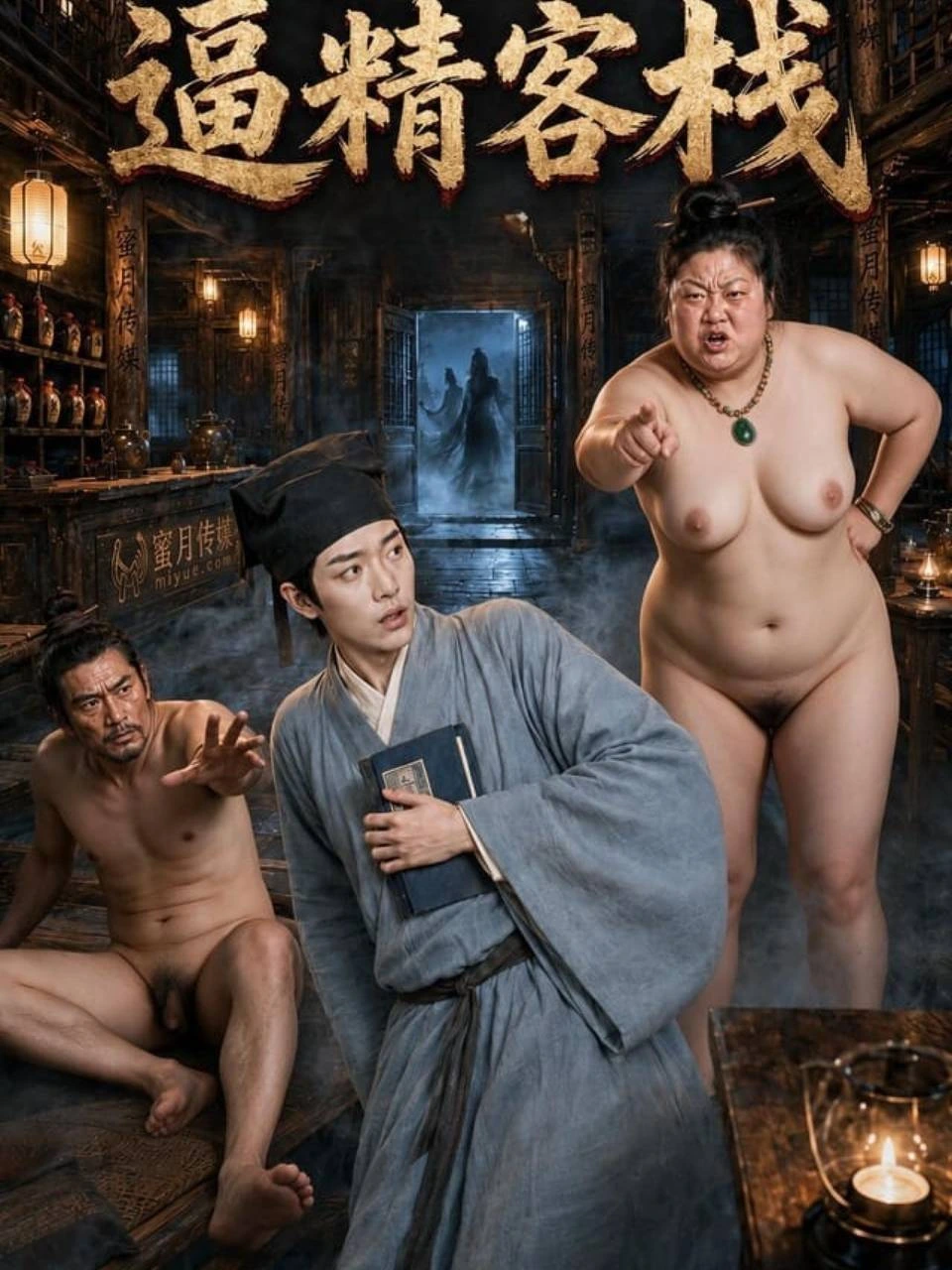 鸡来鸡往，逼精客栈 · 第1季封面背景