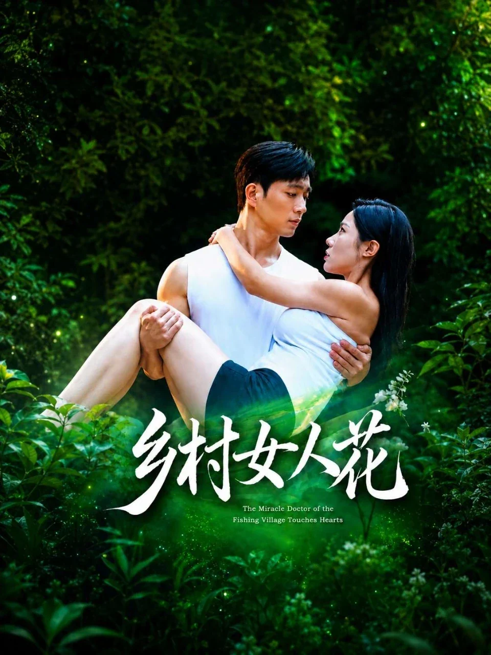 乡村女人花封面背景