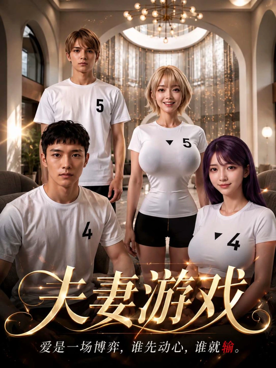 夫妻游戏封面背景