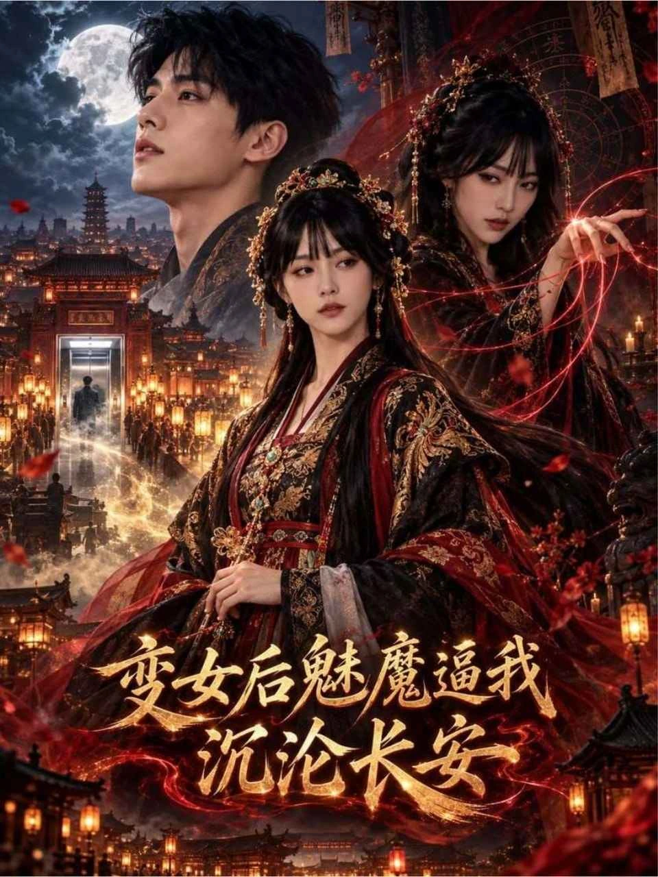 变女后魅魔逼我沉沦长安 · 第1季封面背景