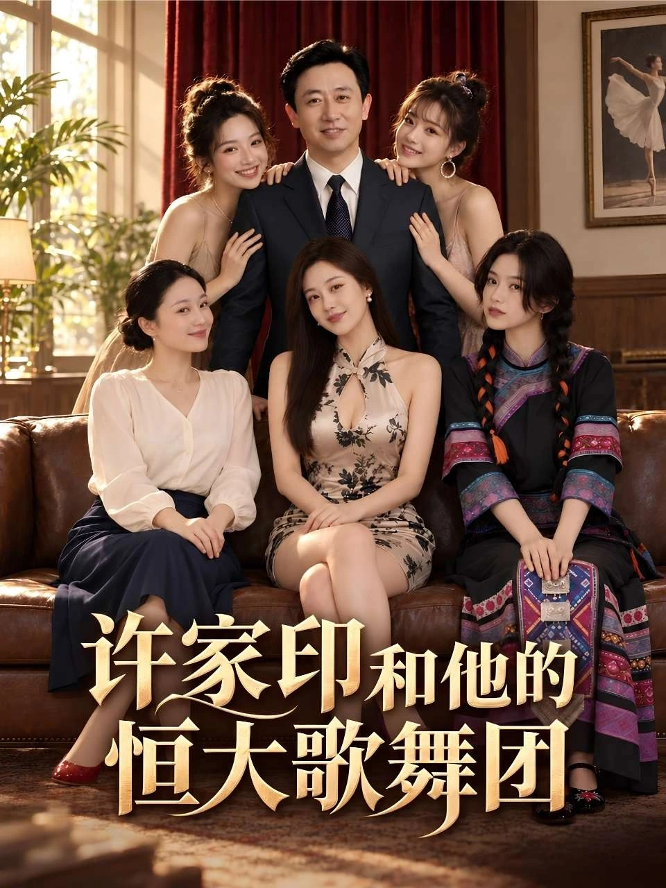 许家印和他的恒大歌舞团 · 第1季封面背景