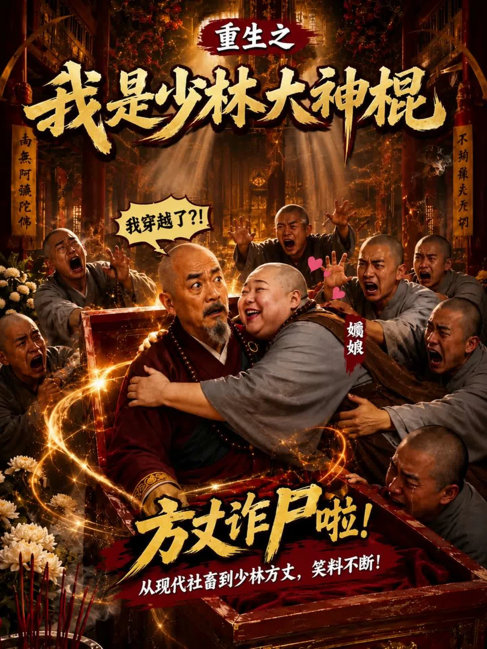 重生之我是少林大神棍 · 第1季封面背景