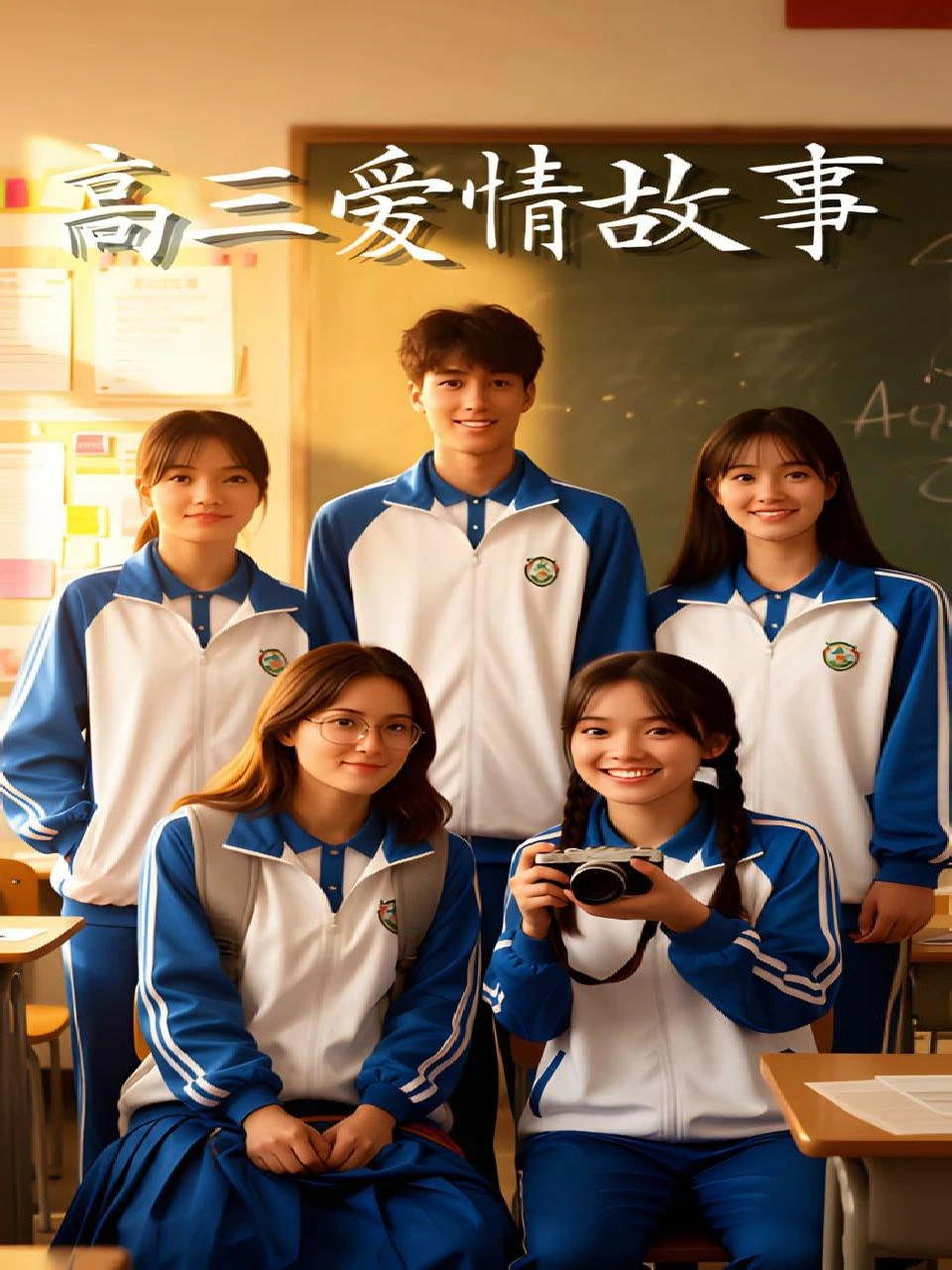高中爱情故事封面背景