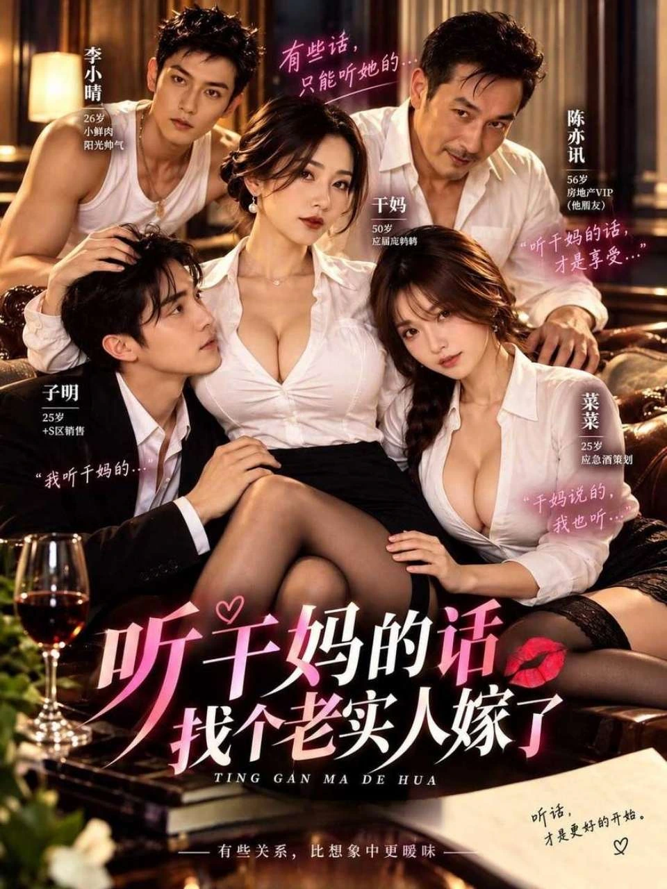 听干妈的话找个老实人嫁了 · 第1季封面背景